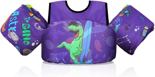 ЖИЛЕТ ДИТЯЧИЙ ДЛЯ ПЛАВАННЯ, РУКАВИ, ПОПЛАВКИ