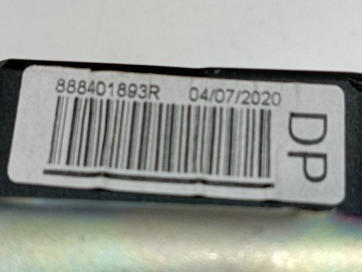 seat belt left right rear part central KPL 888401893R Dacia Lodgy and