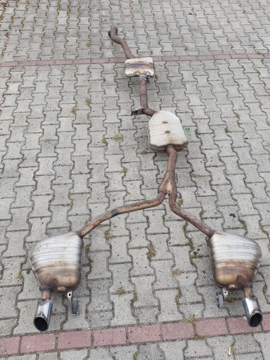 RURY WYDECHOWE TLUMIKI KONCOWE media 8K0253411L AUDI A5 8T 1.8TFSI