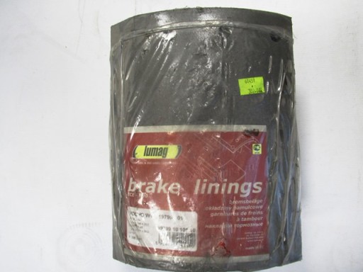 Гальмівна колодка VOLVO B10 T. 19799; FI 396