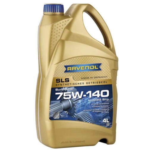 Ravenol sls 75w140 gl-5 4l - трансмісійне масло для механічної коробки передач