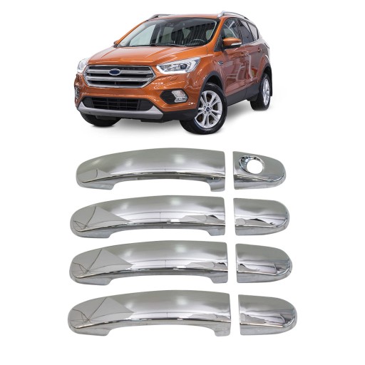 FORD KUGA II 2013-2019 ДЕКОРАТИВНЫЕ НАКЛАДКИ НА РУЧКИ