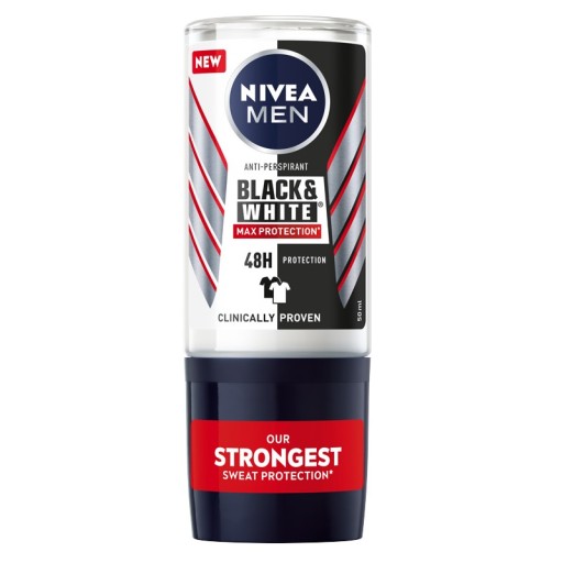 nivea black & white max protection antyperspirant w kulce 50 ml   