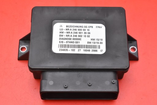 control unit module brakes 2469006816 MERCEDES CLA C117 13-16