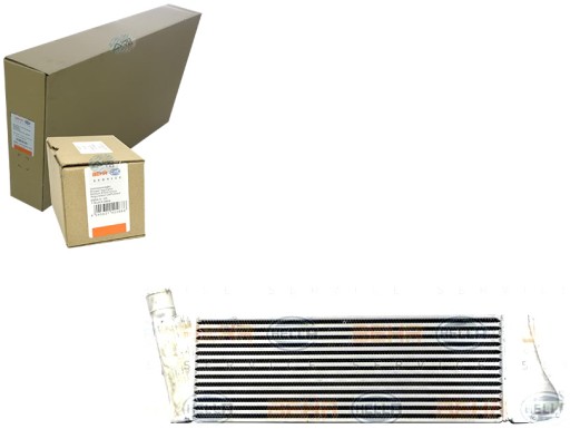 BRH8ML 376 - ИНТЕРКУЛЕР RENAULT MEGANE II BEHR HELLA