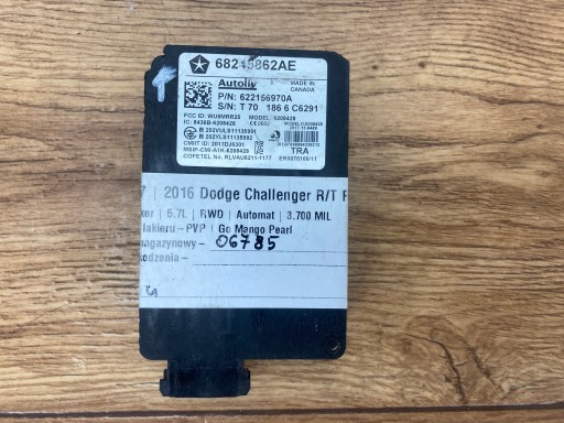 68245862AE - Датчик сліпих зон модуль blis blindsp dodge challenger зарядний пристрій 2015+ сша