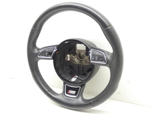 lenkrad Leder SKORZANA MULTIFUNKCJA AUDI A4 B8 LIFT S-LINE 8K0419091CA