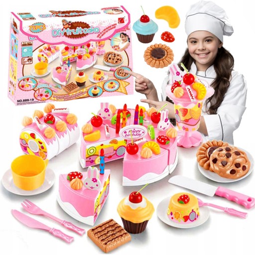 Нарізка торта на липучці Статор 75 елементів