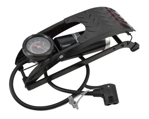 AWTOOLS ОДНОПОРШНЕВОЙ НОЖНОЙ НАСОС С МАНОМЕТРОМ