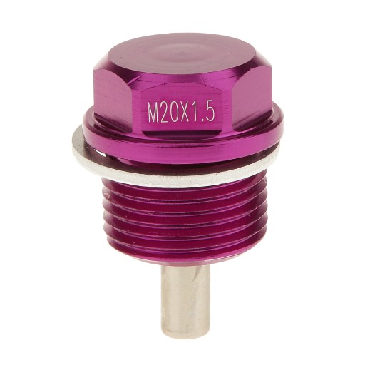 M12X1.25 M14X1.5 M20x1.5 анодований дренаж