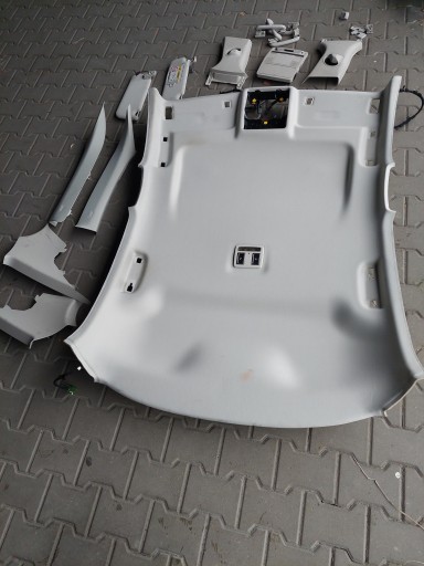 roof upholstery covers SLUPKA OSWIETLENIE cabs visors KOMPLET JAGUAR XE X760