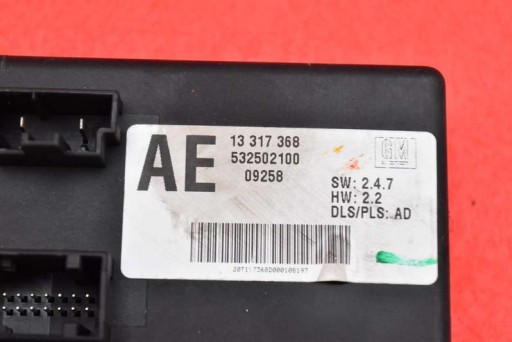 Centralina modulo luci 13317368 OPEL INSIGNIA A 2.0 T 220 KM 08-14