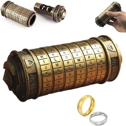 Kryptekst Kod Zamek Da Vinci Cryptex Pierścieniami
