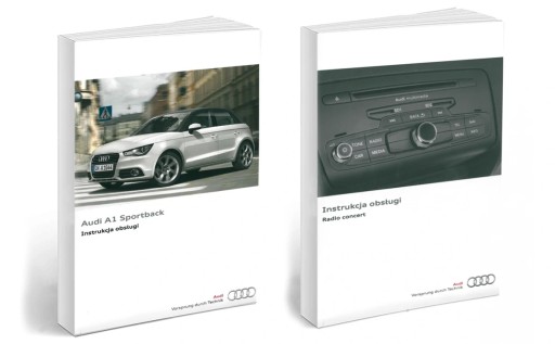 Audi A1 Sportback + Навігація Concert Інструкція