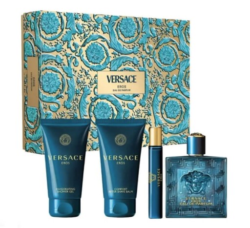 versace eros woda po goleniu 100 ml   zestaw  