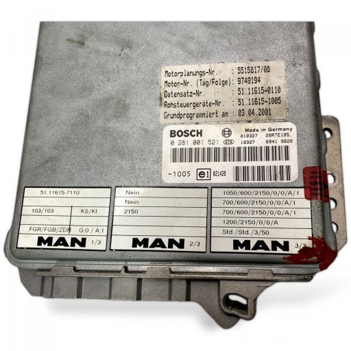 51116157110 блок управления двигателем неоплан