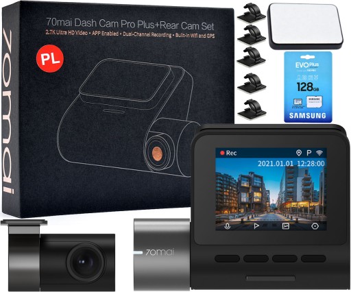 70mai Pro++ a500s+камера заднего вида j.PL