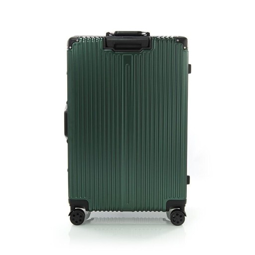 Велика жорстка валіза Club_49 polycarbonate (полікарбонат) Hard travel валіза зелений 105 л