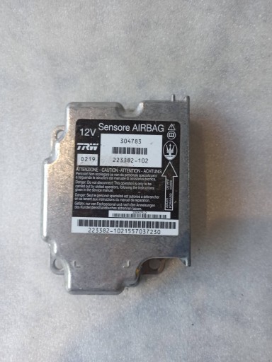 304783, 223382-102 - MASERATI GRANTURISMO МОДУЛЬ ДАТЧИКА ПОДУШКИ БЕЗОПАСНОСТИ