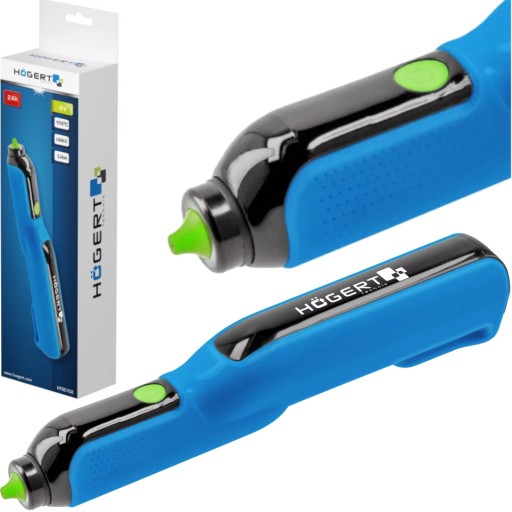 КЛЕВОЙ ПИСТОЛЕТ 4 В, АККУМУЛЯТОРНЫЙ, АККУМУЛЯТОРНЫЙ, 7 мм HOGERT HT2C102