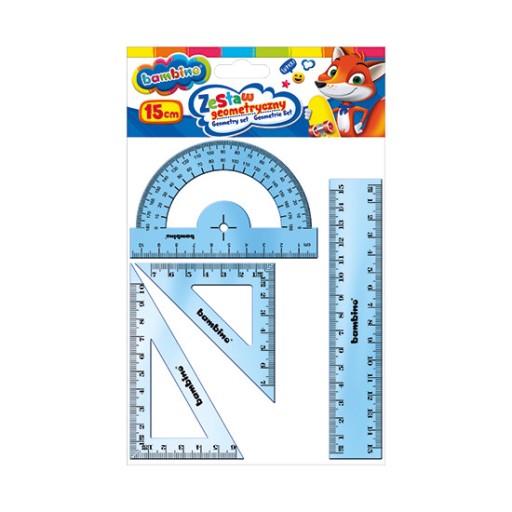 Геометричний набір Bambino 4 предмета