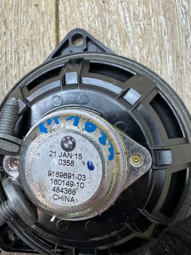 speaker tylnych of left door BMW 5 (F10) 9169691 2.0L diesel 135kW 2012