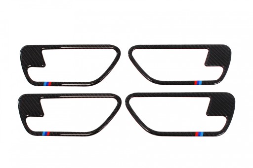 PP-IN-145 - Карбоновый шпон рамы дверных ручек BMW F30 F34