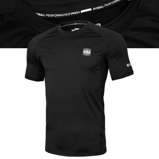 Тренувальна футболка Pit Bull 3XL з коротким рукавом, відтінки сірого