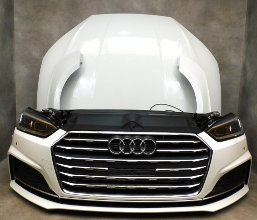 AUDI A5 8W6 S LINE ПЕРЕДНИЙ БАМПЕР ЛАМПИ МАСКА КРИЛА FULL LED РЕМІНЬ