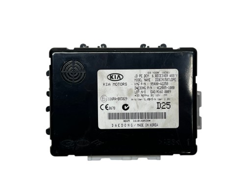 KIA CEED II Centralina comfort BCM 95400-A2250
