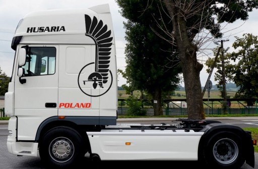 НАКЛЕЙКА DAF XF 105 95 HUSARIA