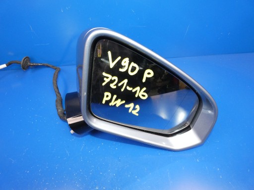 VOLVO V90 II S90 II mirror exterior right 12 PIN ANGLIK