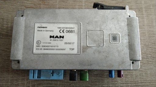 81258127037 - Gps-модуль man tgx novero