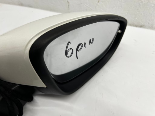 mirror right VW PASSAT B7 BIALE LB9A 6PIN EUROPA