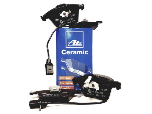 13.0470-7201.2 - Ate керамічні колодки передні AUDI A4 B6 B7 A6 C6 A8