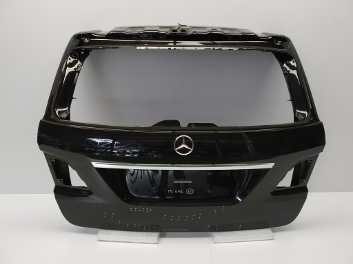 W166 Mercedes ML задний хромированный люк, черный