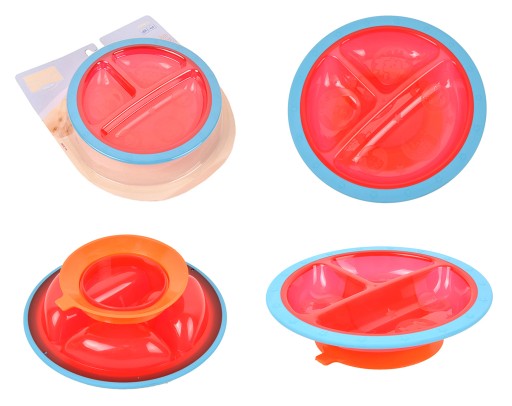 Тарілка My Baby, червона, пластик