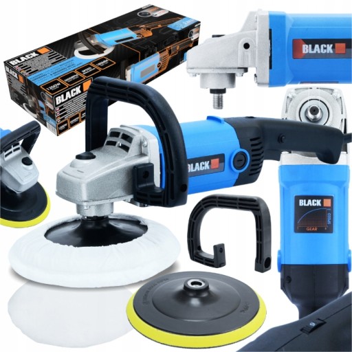 МОЩНАЯ АВТОПОЛИРОВКА 1200 ВТ С РЕГУЛИРОВОЧНОЙ ШЛИФОВКОЙ