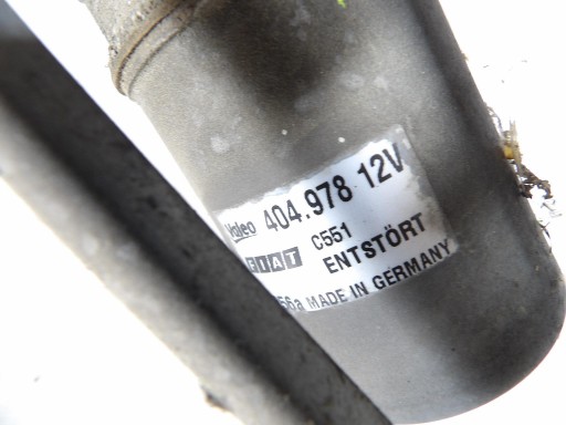 FIAT GRANDE PUNTO wiper mechanism 404978