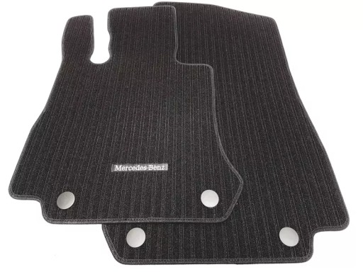 MERCEDES GLC EQC Велюрові передні килимки kpl OE