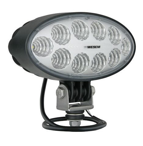LED pracovná lampa 12-24 V 4000 lm 40 W oválne rozptýlené svetlo WESEM