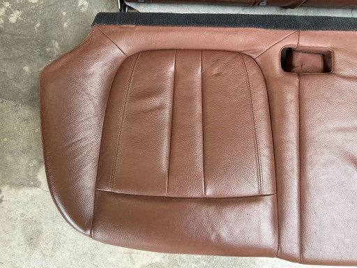Sitz hinten Siedzisko oparcie Leder terra BMW X5 F15 2015