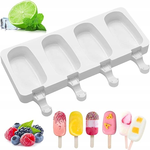 СИЛІКОНОВІ ФОРМИ ДЛЯ МОРОЗИВА НА ПАЛИЧЦІ