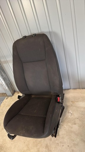 seat right front front side SAAB 93 9-3 II 02- welurowy CIEMNY