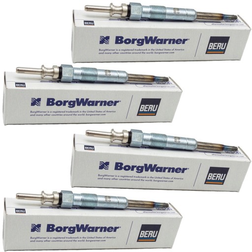 4 свечи накаливания borgwarner ge118