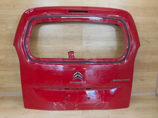 Citroen Berlingo IV 2018+ boot doors rear part