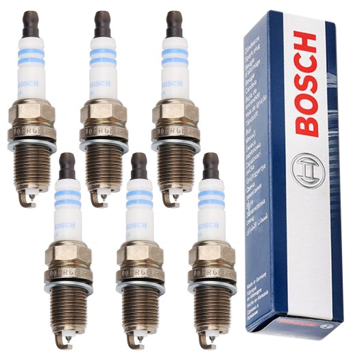 0 242 - 6 свічок запалювання bosch fr6ki332s iridium lpg