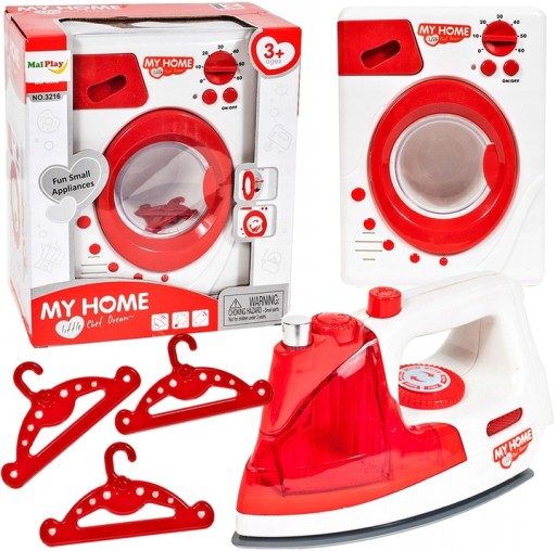 ЗВУЧАЄ ПРАЛЬНА МАШИНА + ПРАСКА З НАБОРОМ СПРЕЙ