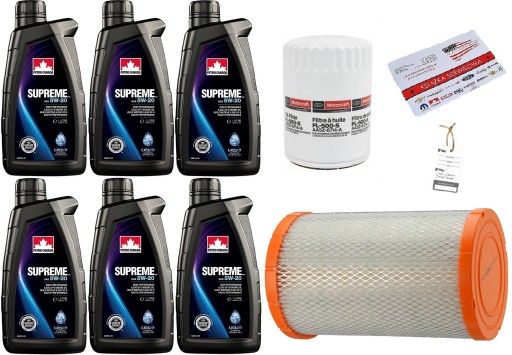 PETRO-CANADA 5W-20 6L + АВАРІЙНІ ФІЛЬТРИ 3.0 09-12