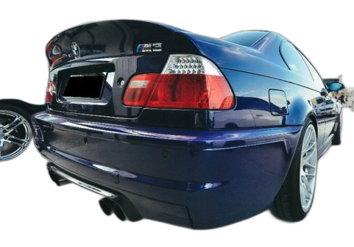 5905351091675 - BMW E46 CSL Style задняя юбка M3 диффузор